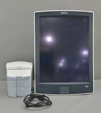 Mindray V21 Monitor REF 0998-00-1800-201 w/ V-Dock & Co2 IBP Recorder Modules