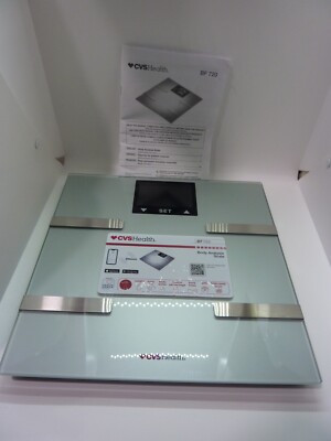 Bluetooth Digital Body Fat Scale, BF 720 CVS HEALTH  diagnostic bathroom scale