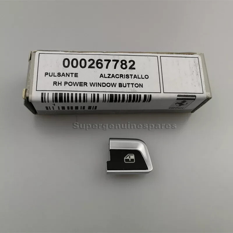 Genuine Ferrari F12 Power Window Switch Button Right #267782 Brand New