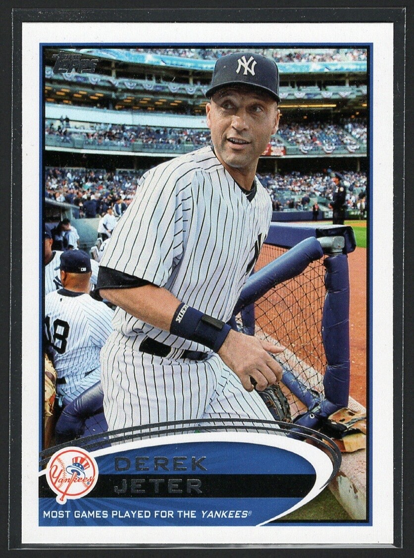 Derek Jeter 2012 Topps #641 - New York Yankees