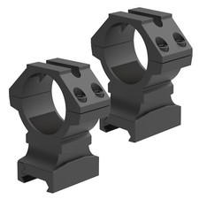 35mm Heavy Duty Scope Ring Pair of Mounts High Profile for Picatinny/Weaver rail