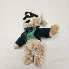 St. Patricks Day Teddy Bear Plush 2003 9in Stuffed Animal Toy With Tag