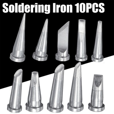10x Lötspitzen-Set Für Weller WSD81 WD1000 WSP80 WP80 LT Spitzen Praktisch Teil
