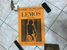 LUIS LAMOS: CARDO-MODIGENNON EXOTIC PORTRAITS POSTER 1969 POP ART MODERNARIATO.