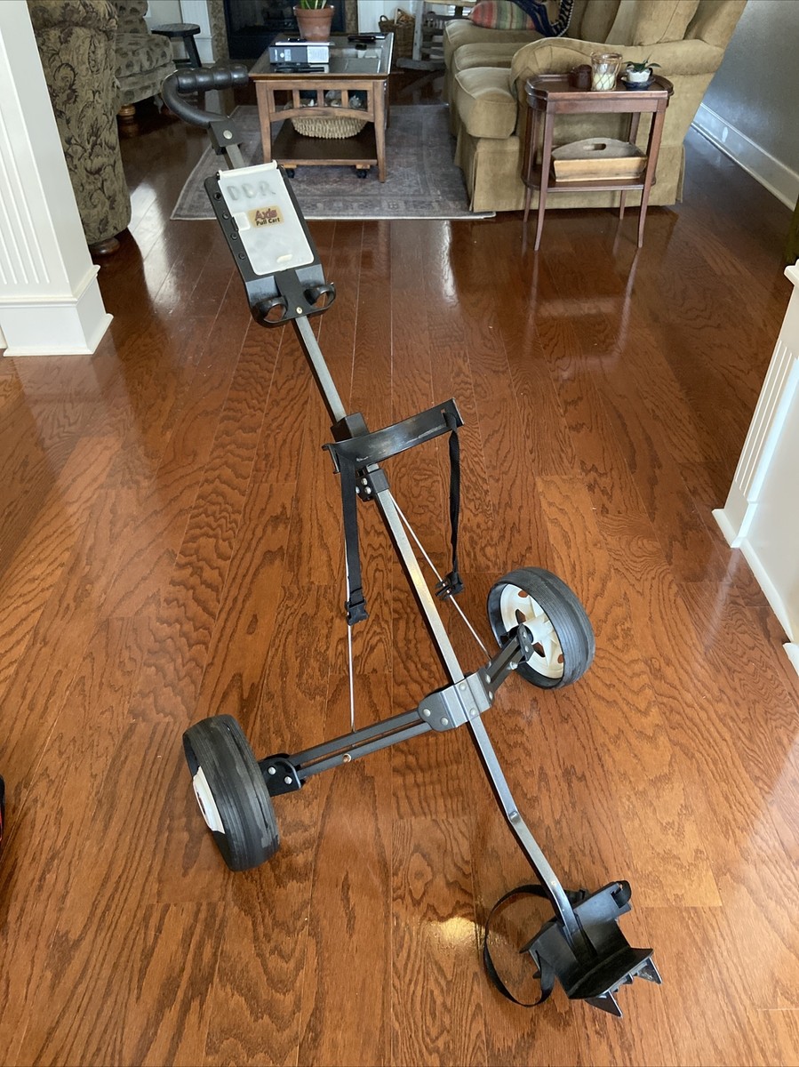 Vintage KNIGHT AXIS Golf Pull Cart ⛳Collapsible