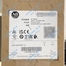 New Allen-Bradley 25B-D6P0N114 PowerFlex 525 2.2kW 3Hp AC Drive