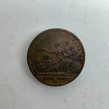 Vintage HT155 Hard Times Token R&W Robinson Mass 1836 C029