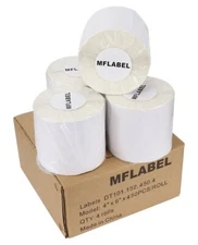 450/Roll 4x6 Direct Thermal Shipping Label Zebra ZP450 Eltron 2844 Free Shipping