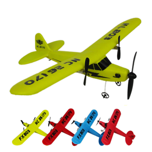 2CH 2.4G RC Helicopter Remote Control Plane Glider Airplane Durable EPP Foam Toy
