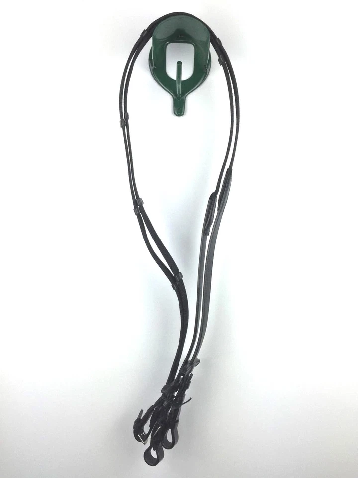 Trense Trensenzaum anatomisch genickschonend Lack schwedisches Reithalfter Zügel - Bild 4 von 4