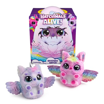 Hatchimals Alive Mystery Luke Pufficorn interaktives Haustierspielzeug