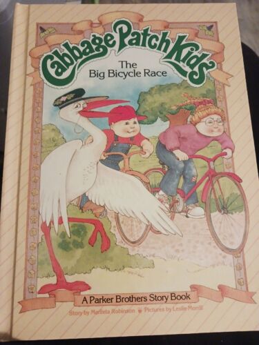  CABBAGE PATCH KIDS HARD COVER BOOK THE BIG BICYCLE RACE  1984 EXCELLENT COND. - Photo 1 sur 3