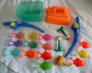 little tikes fishing set