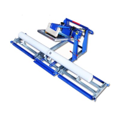 Curved Screen Printing Press Machine for 180mm Diameter Rigid Round Tubes