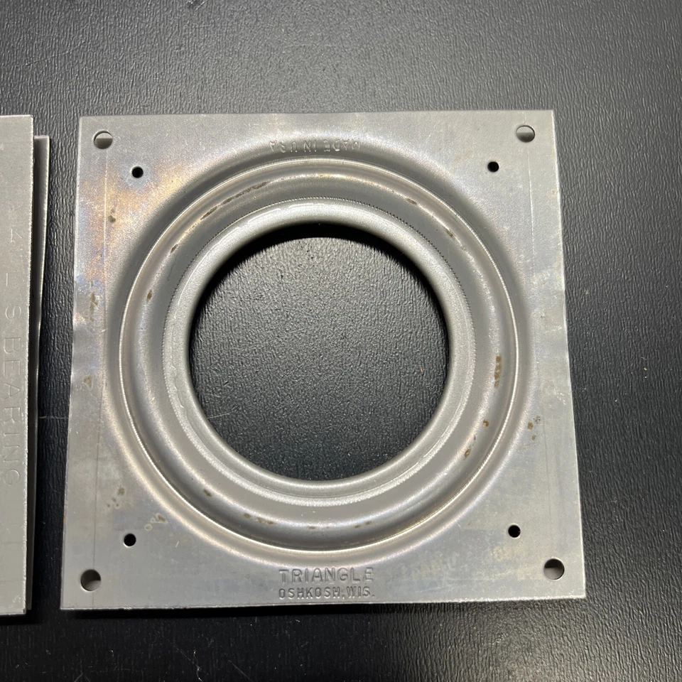 "Placa de rodamiento de bolas Lazy Susan de 4"" de 2 pistas" Foto 3 de 4