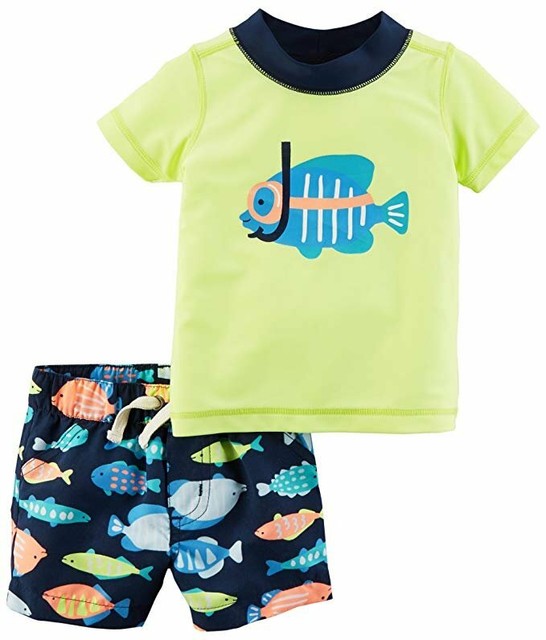 baby boy rash guard swimsuit