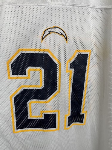 Reebok Chargers LaDainian Tomlinson #21 Jersey Mesh White Size XL - Picture 4 of 10