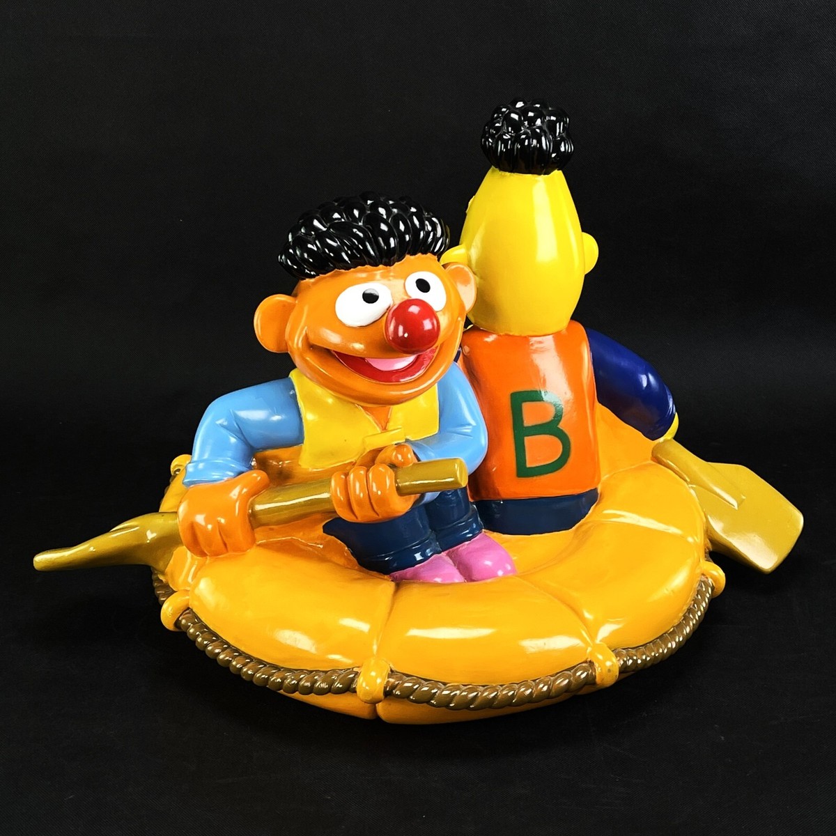 XL Large Original Ernie & Bert Figurine from The Sesame