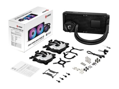 MSI MAG CoreLiquid 240R V2 Liquid Cpu Cooler - Black for sale