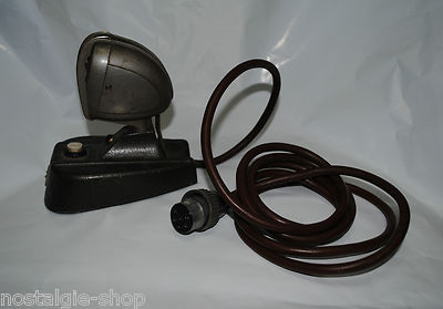 50er 60er Altes Studiomikrofon Philips gusseisern Mikrofon 50s 60s