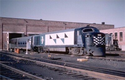 B&M F-M P-12-42 No. 1 4 x 6 Photo w Speed Merchant at Boston Engine Terminal