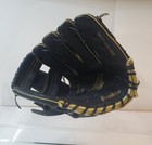 Franklin Meshtek 9.5" Left Hand Baseball Glove Black/Gold Leather 22808 — photo 3