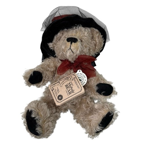 Vintage Boyds Bears Mohair Collection Teddy Bear Jointed Artist Bear W/ Hat Tag - Picture 2 of 10