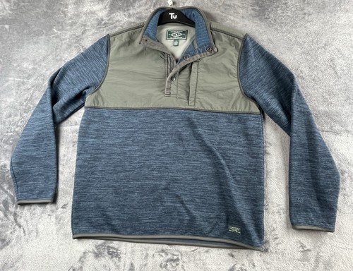 G.H. Bass, Vintage G.H. Bass & Co. Pullover 1/4 Men’s Medium L Workwear