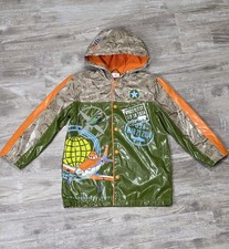 Disney Store Cars Pixar Lightening McQueen Rain Jacket Boys Size 5/6