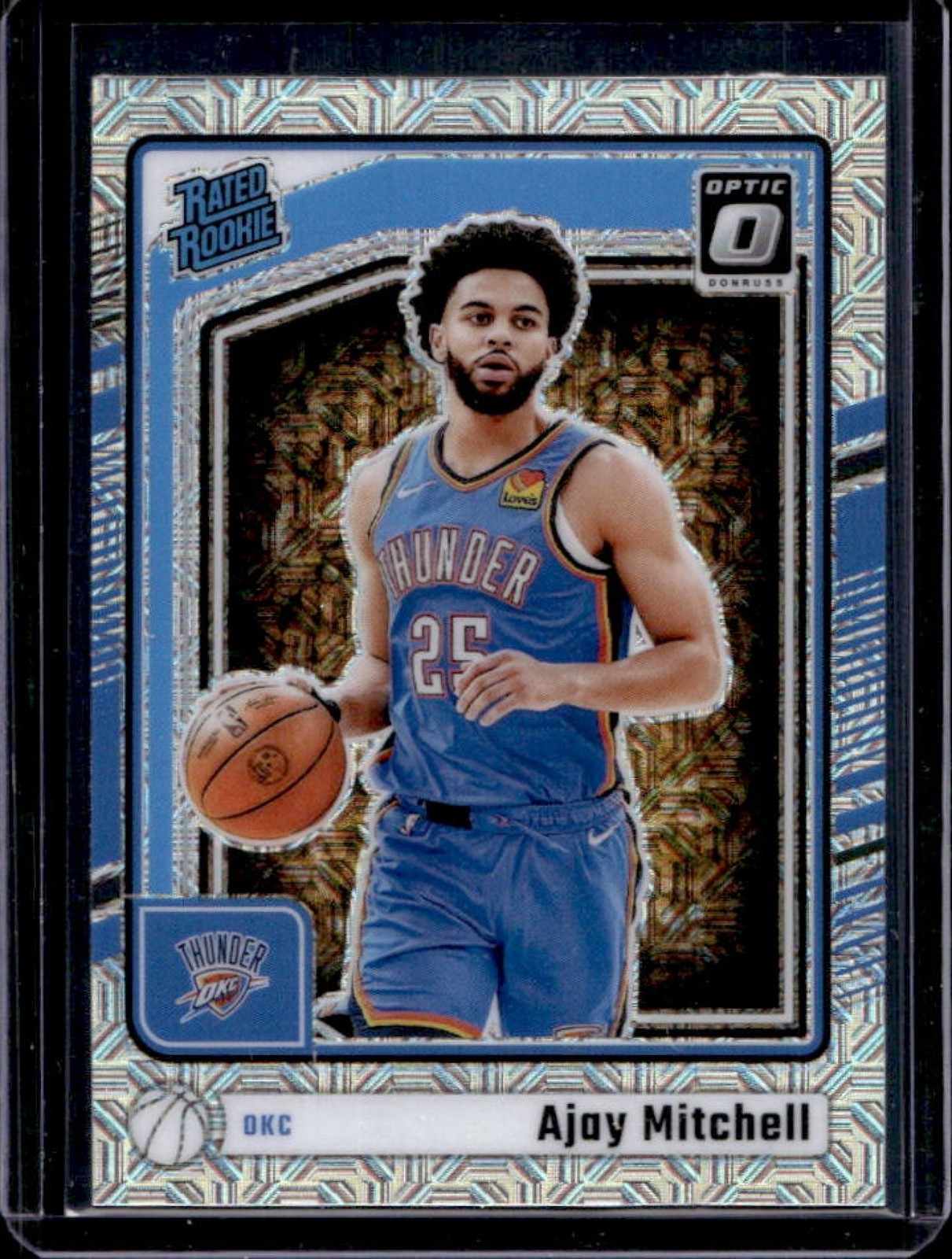 Ajay Mitchell 2024 Optic #274 Choice Price Guide - Sports Card 