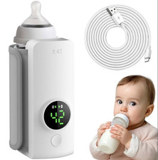 NNQ-2 Portable Rechargeable Baby Bottle Warmer w/ Temperature Control USB