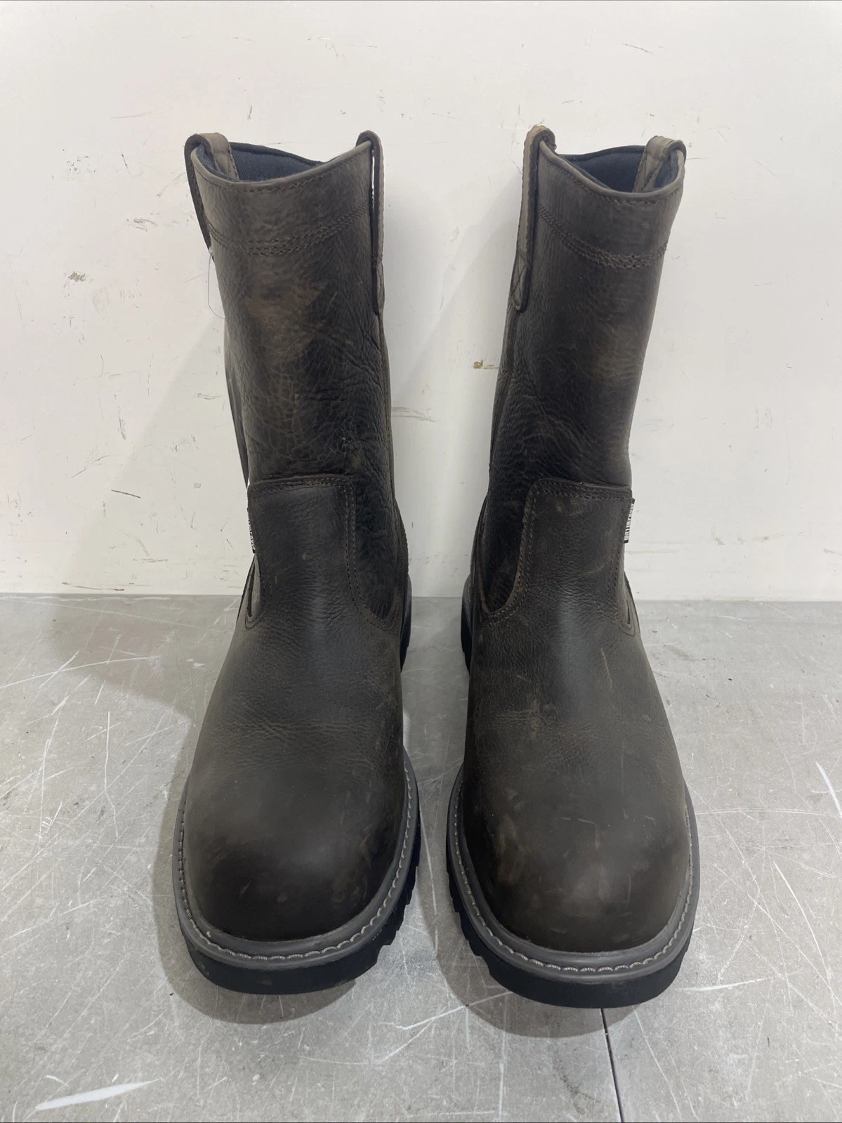 Wolverine Men Floorhand Waterproof 10" Wellington Work Boots Size 11.5M
