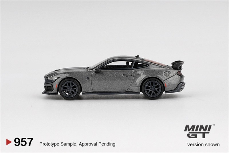 MINI GT 1:64 Mustang Dark Horse 2024 Carbonized Gray Model Car | eBay