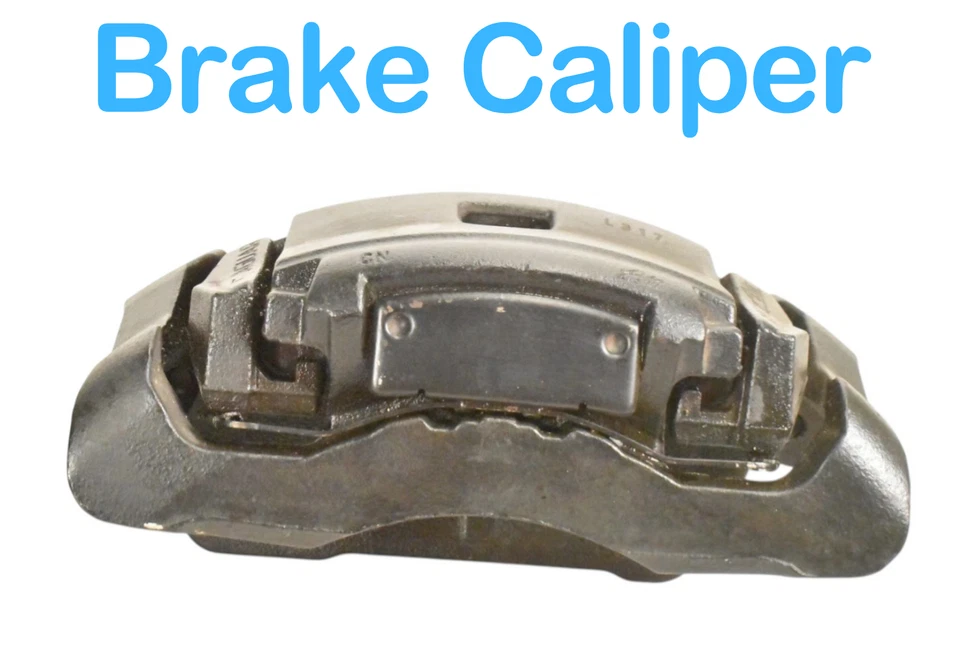 10-15 Jaguar XJ XJL X351 Rear Left & Right Brake Caliper Set 9W832M088AB OEM - Image 3 of 4