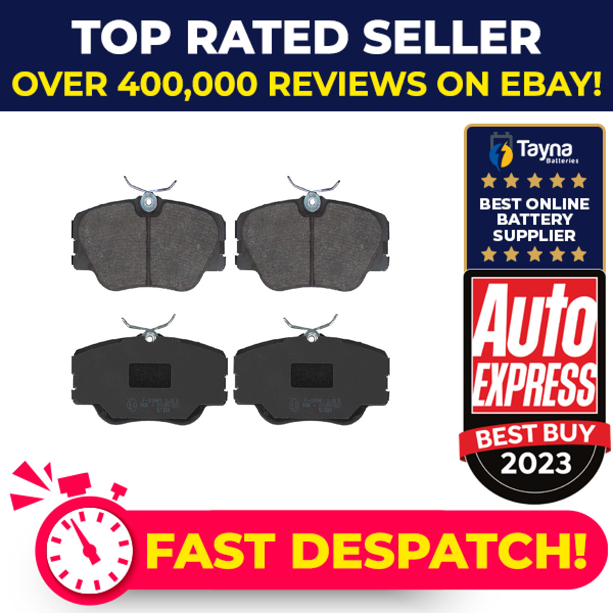 Brake Pads Set Front 16193 Febi A0004209920 A0004209920S1 A0014200720 20940 New