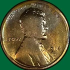 1914-D Lincoln Wheat Cent Very Good VG Coin, Harshly Cleaned, Rim Bump #34376