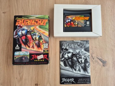   ATARI JAGUAR Game   SUPER BURNOUT   Good Condition  