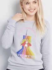 Masters Of The Universe Modcloth She-Ra Cape-able Graphic Sweatshirt 4X