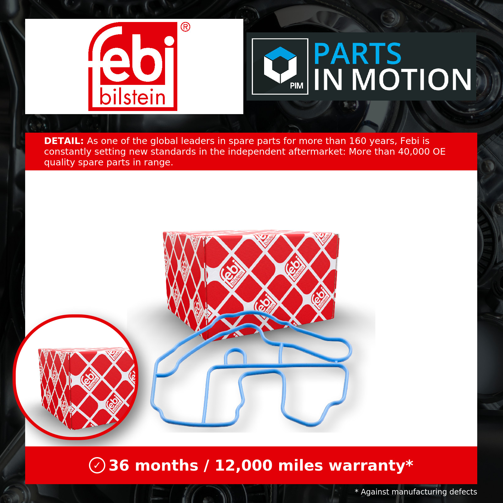 Fits FEBI 179662 THERMOSTAT HOUSING GASKET - Image 6