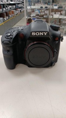 Sony SLT-A77V Alpha α77 Black Body Digital SLR Camera Tested Working From Japan