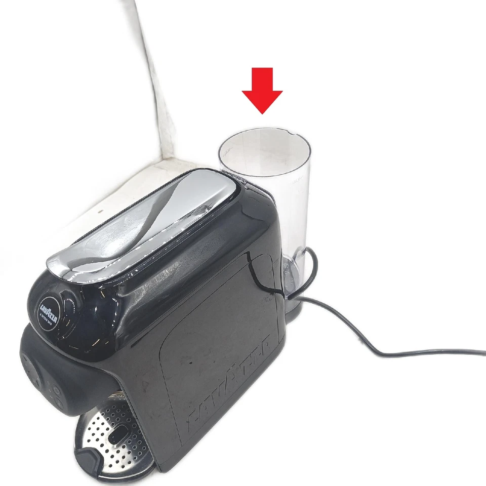 Lavazza, A Modo Mio Idola Nera Kaffeemaschine mit 64 sortierten Kapseln, kompakt, Foto 3 von 5