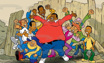 Fat Albert & The JunkYard Gang - 5+ Y2K Platinum FUBU VTG