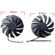 2 fans /set For ZOTAC RTX4060 DESTROYER OC Graphics Card Cooling Fan