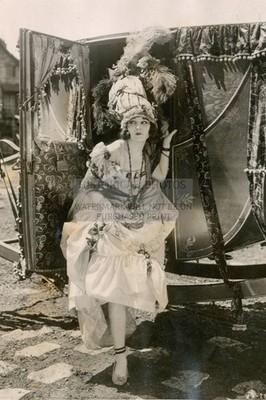 SILENT FILM ACTRESS VIOLET DE BARROS PARIS 1920 4X6 PHOTO