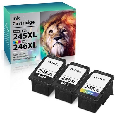PG-245XL CL-246XL Ink Cartridge for Canon PIXMA MG2522 MG2520 MX490 MX492 Lot