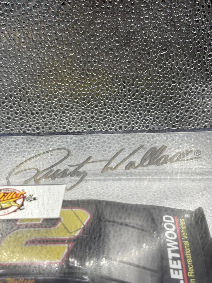 1996 Revell 1/24 Rusty Wallace #2 Ford Miller NASCAR Diecast com Estojo - Imagem 3 de 4