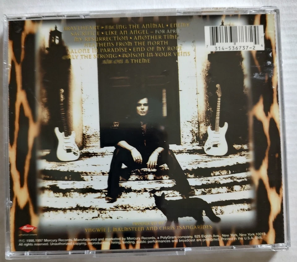 YNGWIE MALMSTEEN Facing the Animal CD - Imagem 3 de 3