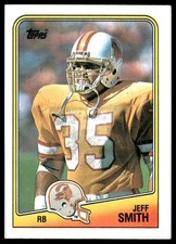 Jeff Smith RC 1988 Topps #354 Tampa Bay Buccaneers