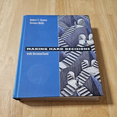 MAKING HARD DECISIONS WITH DECISION TOOLS By Robert T. (Book & CD) @M1