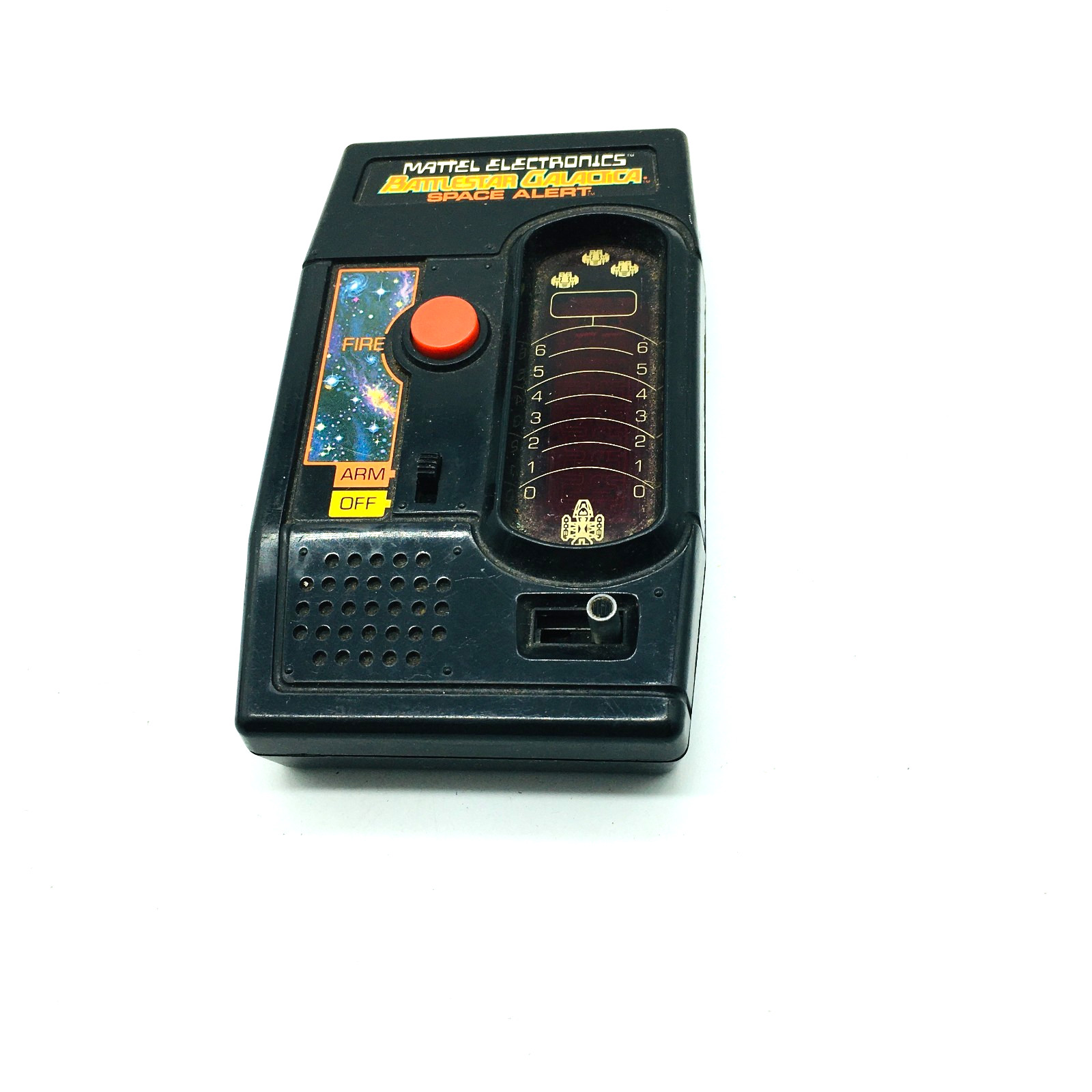 Vintage 1978 Mattel Electronics Battlestar Galactica Space Alert Handheld Game